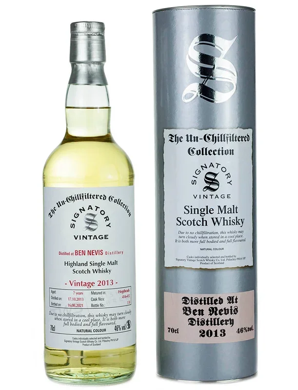 Ben Nevis 7 Year Old 2013 Signatory Un-Chillfiltered