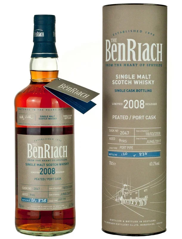 Benriach 9 Year Old 2008 Batch 14