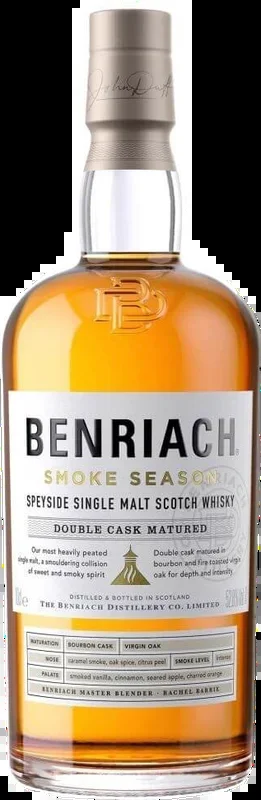 Benriach Smoke Season Double Cask Matured Single Malt Scotch Whisky 750ml