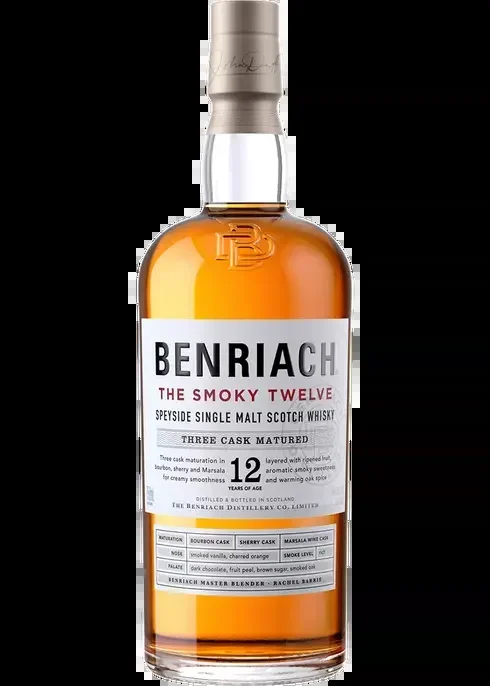 BenRiach The Smokey Twelve Single Malt Scotch Whisky 750ml