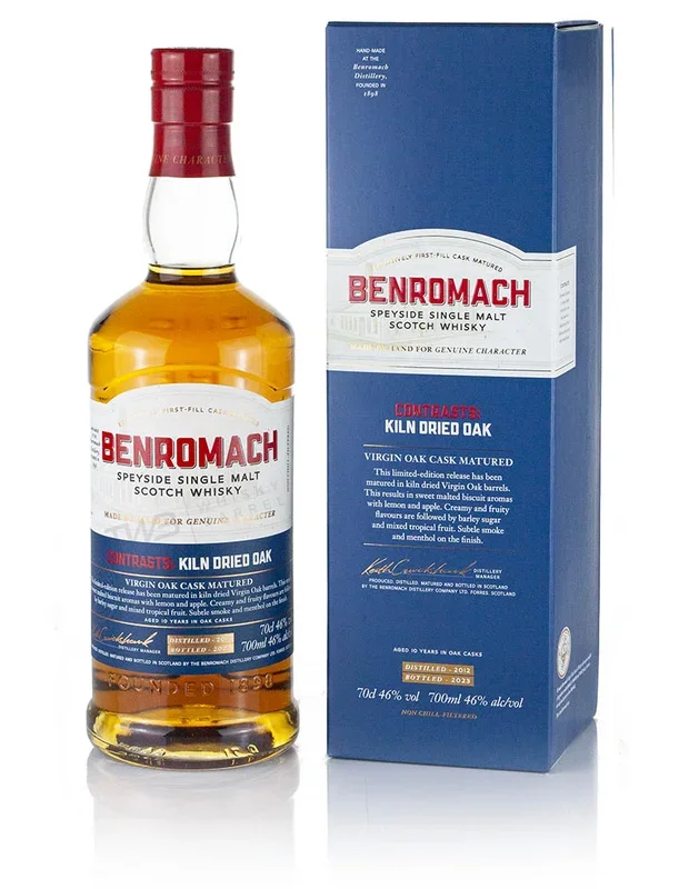 Benromach 10 Year Old 2012 Contrasts: Kiln Dried Oak (2023)