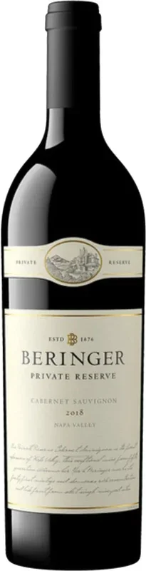Beringer Private Reserve Cabernet Sauvignon 2018 750ml