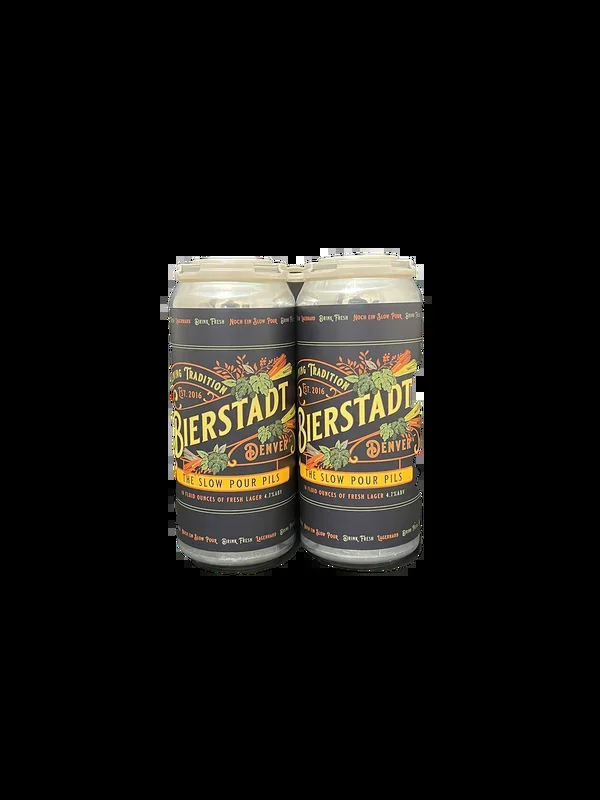 Bierstadt Slow Pour Pils 4 Pack Cans