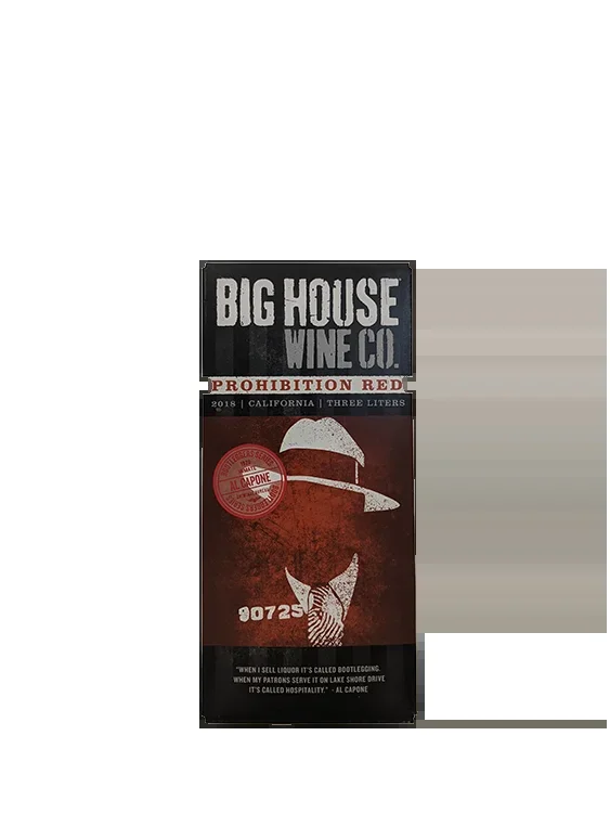 Big House Wine Prohibition Red Blend 3L