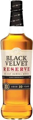 Black Velvet Reserve Canadian Whiskey 10 Year Old 750ml