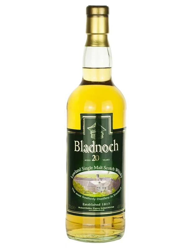 Bladnoch 20 Year Old Distillery Label