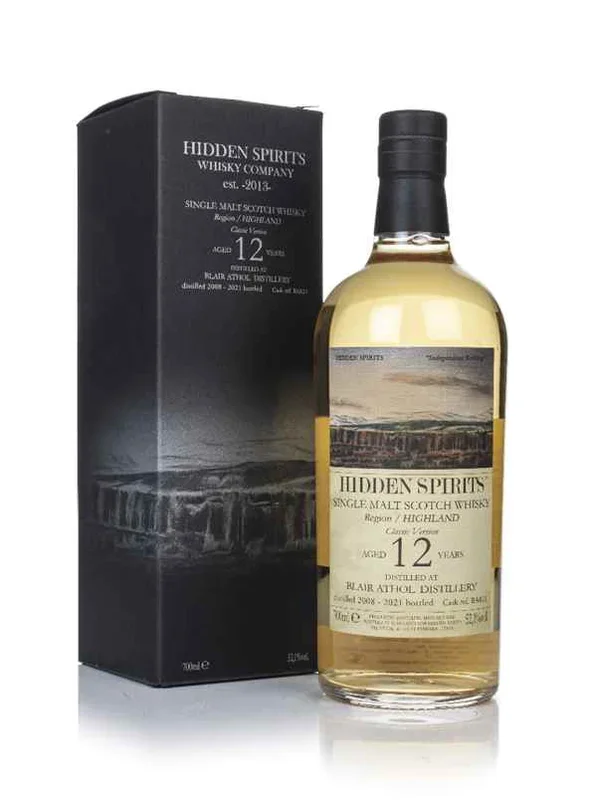 Blair Athol 12 Year Old 2008 (cask BA821) – Hidden Spirits Whisky | 700ML