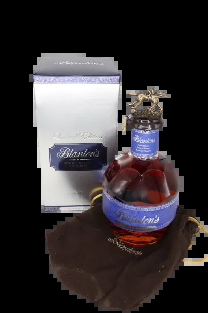 Blanton’s Blue Label 2019 Special Release Poland Limited Edition With Bag and Box Bourbon Whiskey