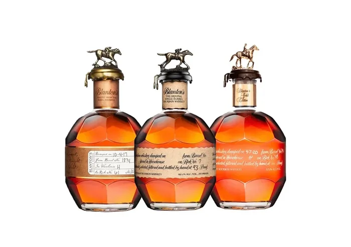 Blanton’s Straight from the Barrel, Original Single Barrel & Gold Edition Bourbon Bundle