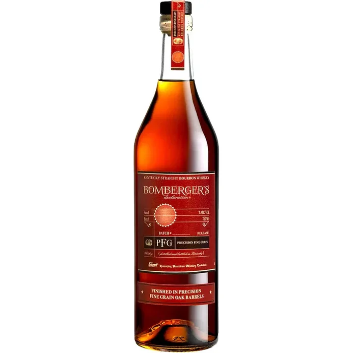 Bomberger’s PFG (Precision Fine Grain) Kentucky Straight Bourbon Whiskey Finished In Fine Grain Oak Barrels