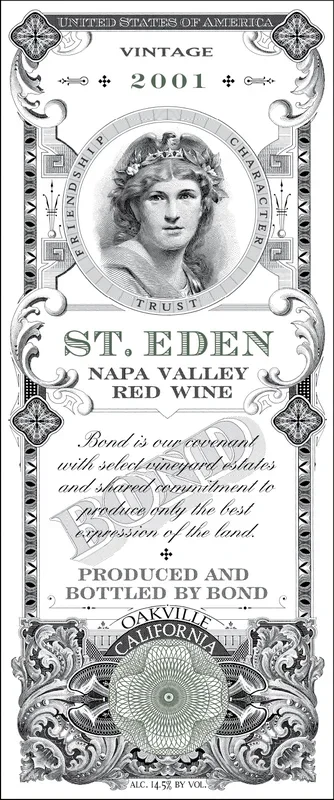 Bond St. Eden Napa Valley Red Wine – 2001 (750ml)