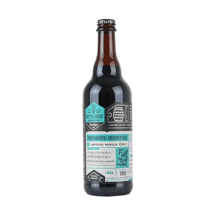 Bottle Logic Brewing Co. 10th Anniversary ‘Fundamental Observation’ Imperial Stout With Madagascar Vanilla Beans