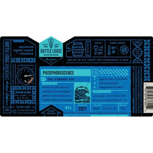 Bottle Logic Brewing Phosphorescence 2021 500ml