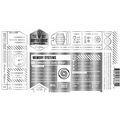Bottle Logic Memory Systems 2022 500ml