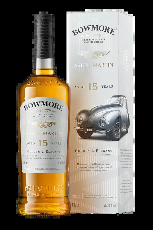 Bowmore 15 Year Old Golden & Elegant – Aston Martin Edition