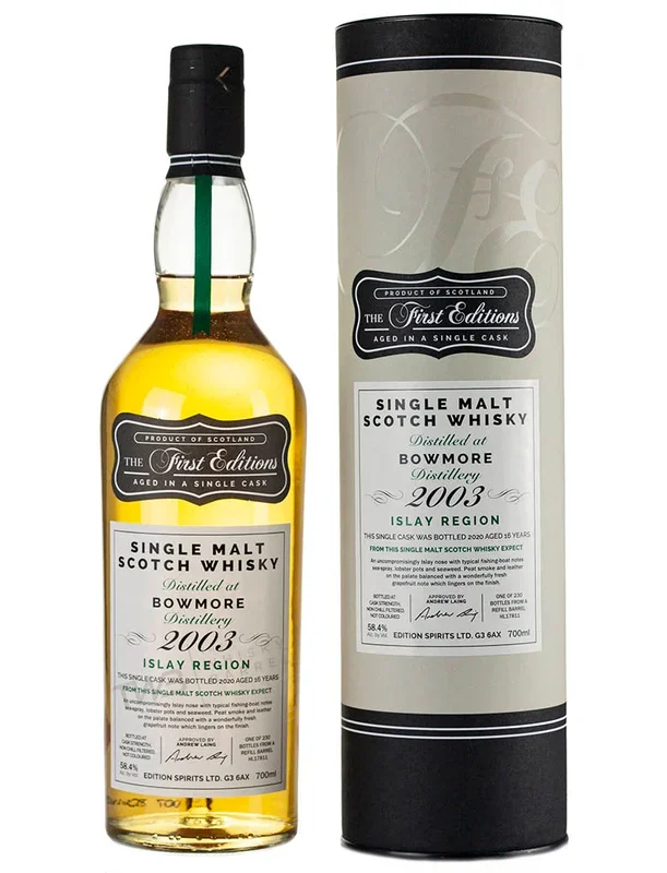 Bowmore 16 Year Old 2003 First Editions