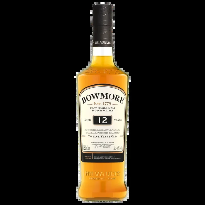 BOWMORE SCOTCH SINGLE MALT 12YR 750ML