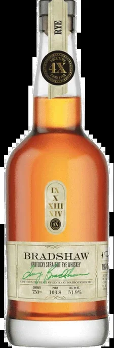 Bradshaw Kentucky Straight Rye Whiskey 750ml