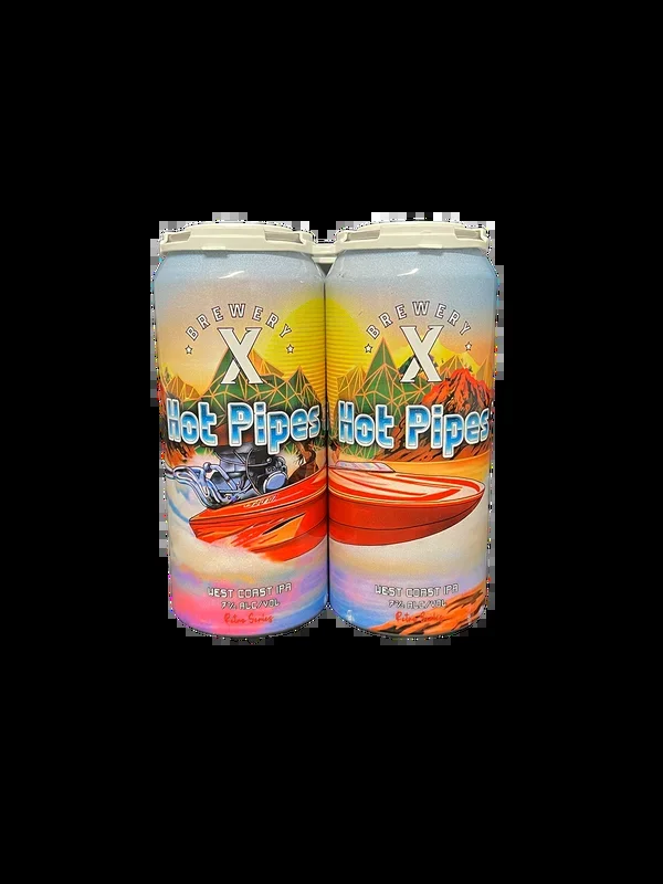 Brewery X Hot Pipes WCIPA 4 Pack Cans