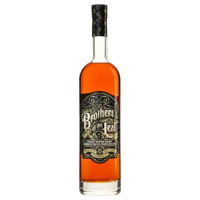 Brothers of the Leaf Straight Bourbon Whiskey Finished in Toasted French Oak Casks 750mL