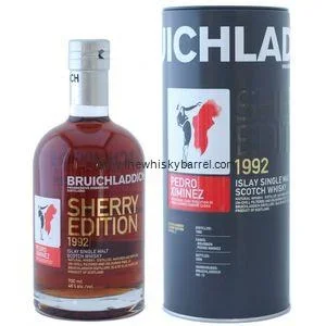 Bruichladdich 1992 Pedro Ximinez 17 Year Old