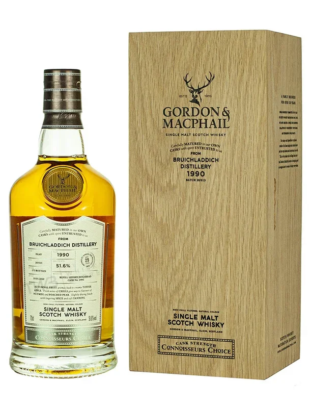 Bruichladdich 29 Year Old 1990 Connoisseurs Choice