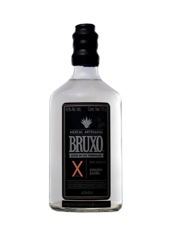 BRUXO MEZCAL ARTESANAL JOVEN NO X ESPADIN BARRIL 750ML