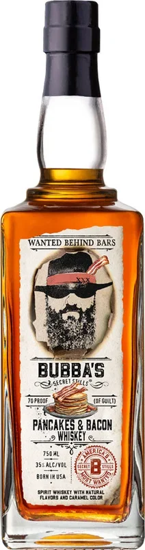Bubba’s Secret Stills Pancakes & Bacon Whiskey 750ml