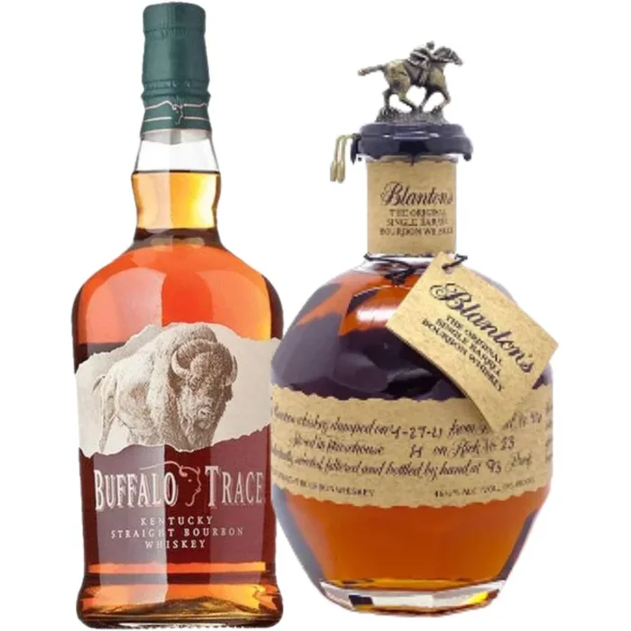 Buffalo Trace and Blanton’s Bourbon Whiskey Combo