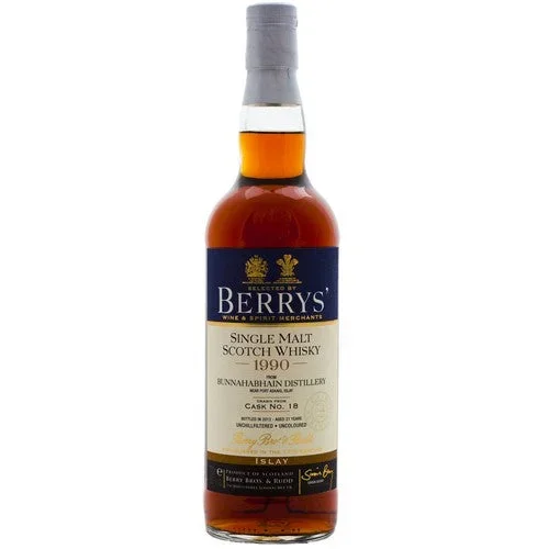 Bunnahabhain 21 Year Old Sherry Cask Berry Bros & Rudd