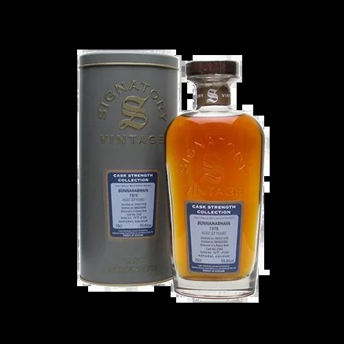 Bunnahabhain 27 Year Old Single Malt (Signatory Bottling) Scotch Whisky