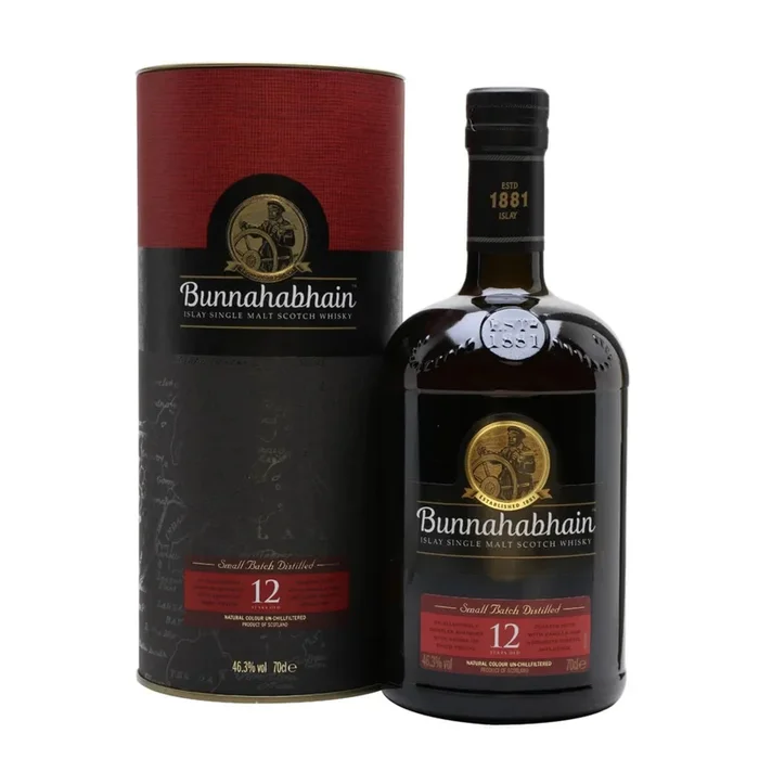 Bunnahabhain Single Malt Scotch 12 Year Whiskey