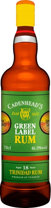 Cadenhead Green Label Trinidad Rum 18 Year Old 700ml