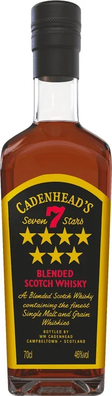 Cadenhead Seven Stars Blended Scotch Whiskey 700ml