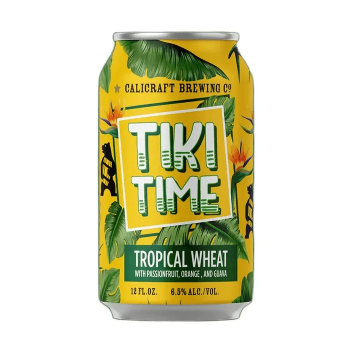 Calicraft Brewing Co. Tiki Time Tropical Wheat Beer 6-pack