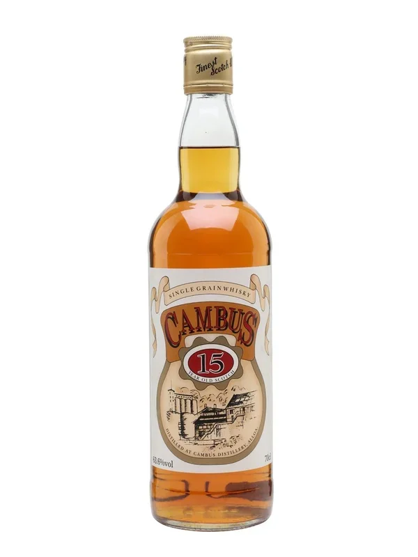 Cambus 15 Year Old Single Grain Scotch Whisky | 700ML