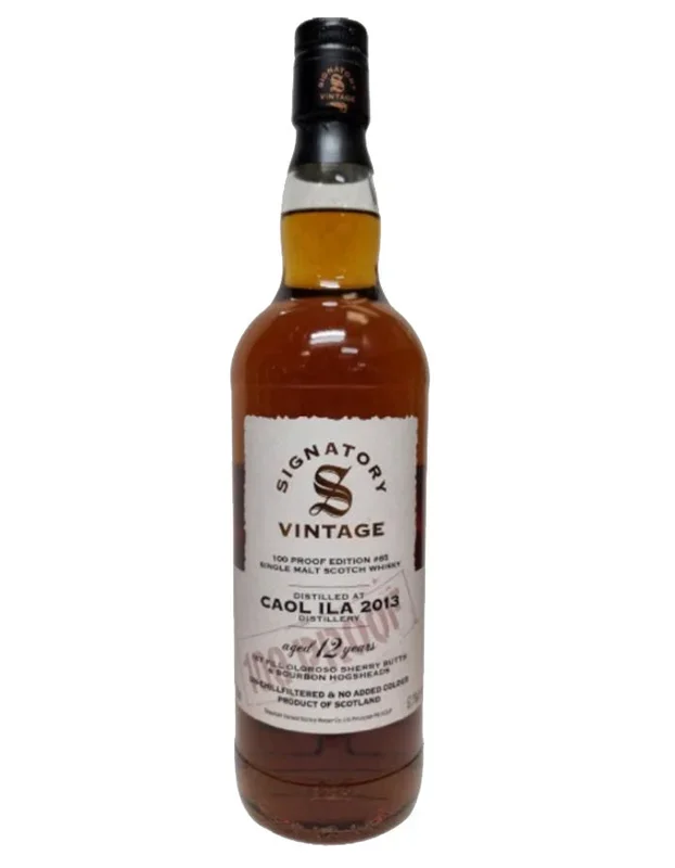 Caol Ila 12 Year Old 2013 Signatory 100-Proof Edition #65
