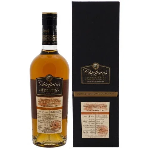 Caperdonich 18 Year Old 1995 Chieftain’s