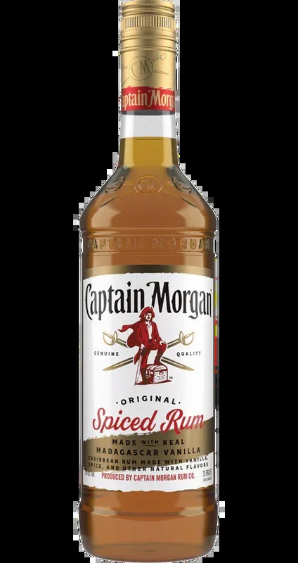 CAPTAIN MORGAN RUM SPICED ORIGINAL 1.75L PLASTIC BOTTLE