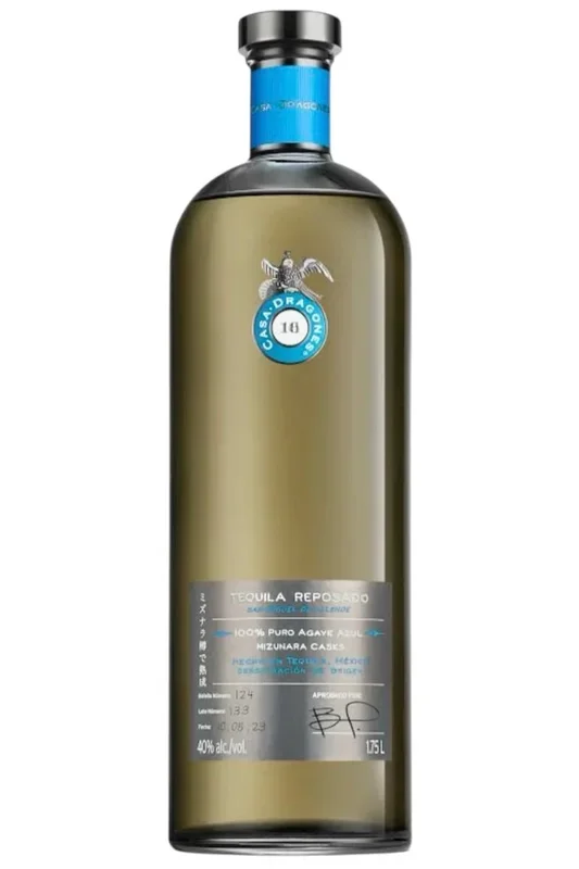 Casa Dragones Mizunara Casks Reposado Tequila 1.75L (1750 ml)
