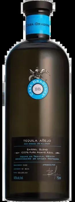 CASA DRAGONES TEQUILA ANEJO 375ML