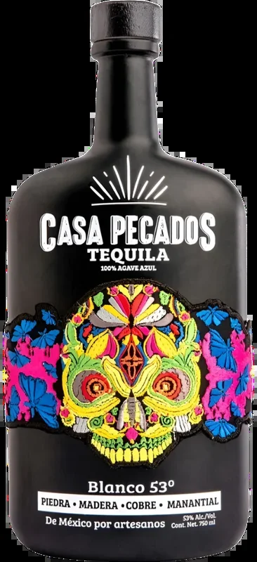 CASA PECADOS TEQUILA BLANCO 106PF 750ML