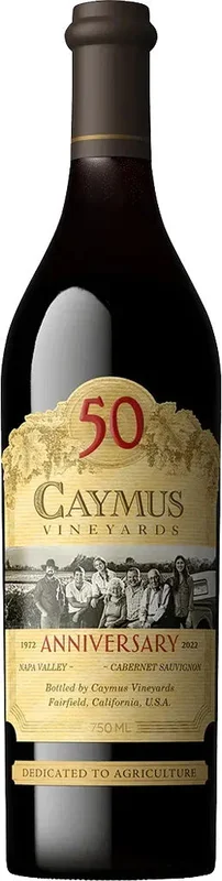 Caymus 50th Anniversary Cabernet Sauvignon Napa 2022 750ml