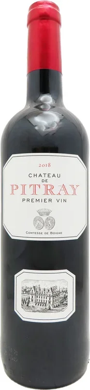 Chateau de Pitray Premier Vin 2018 750ml