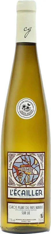 Chateau Guipiere Gros Plant du Pays Nantais Sur Lie L’Ecailler 2023 750ml