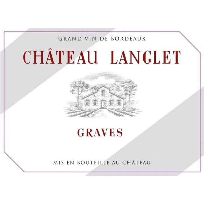 Chateau Langlet Graves Red Bordeaux Blend 750ml