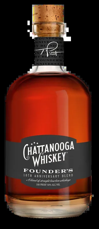 Chattanooga Founders 10th Anniversary Blend Kentucky Straight Bourbon Whiskey 750ml