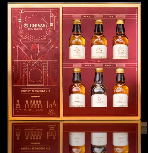 CHIVAS REGAL SCOTCH BLENDING KIT 6X50ML