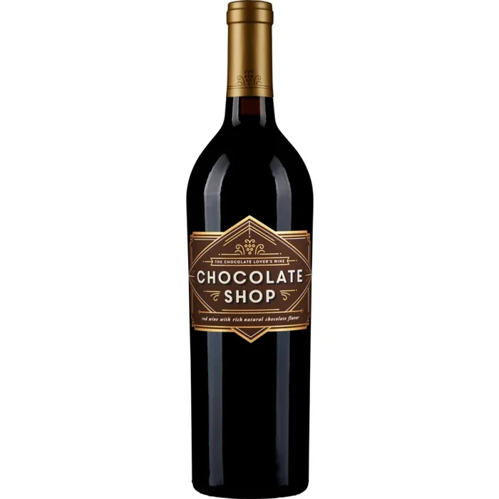 Chocolate Shop Chocolate Red Wine