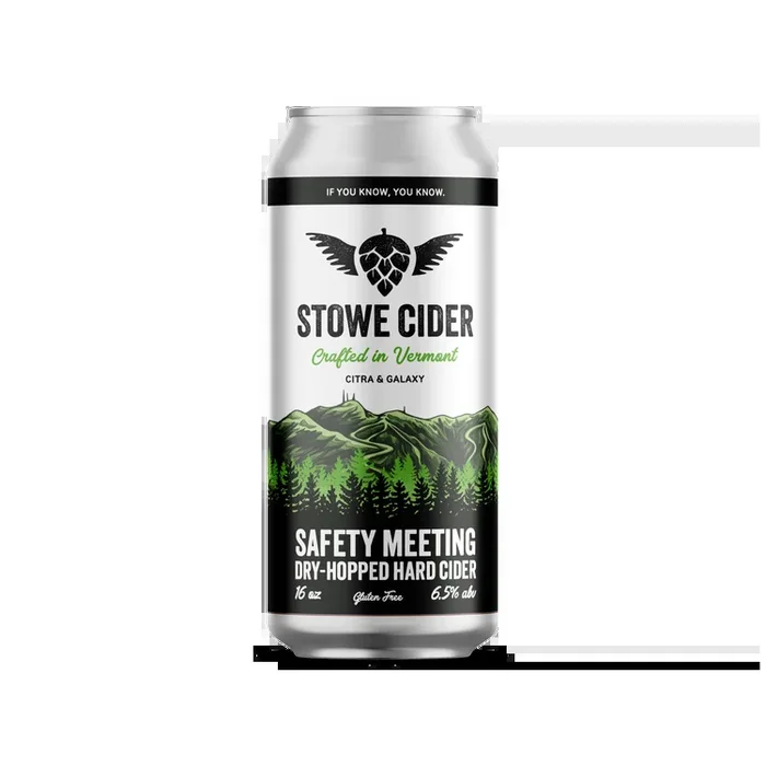 Cider Stowe Cider 4pk Safety Meeting Dry-Hopped